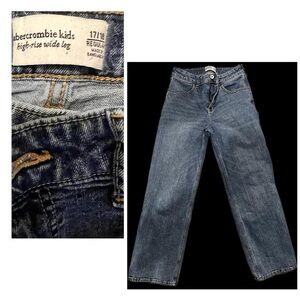 kids abercrombie jean